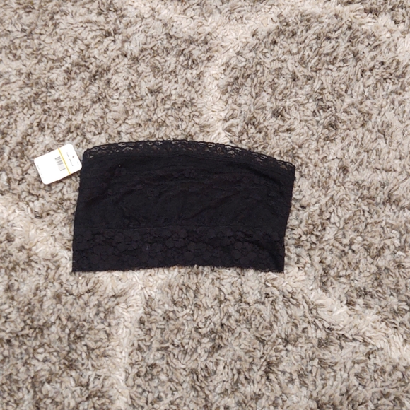 Intimately Free People Bandeau Scallop Lace black - Picture 3 of 6